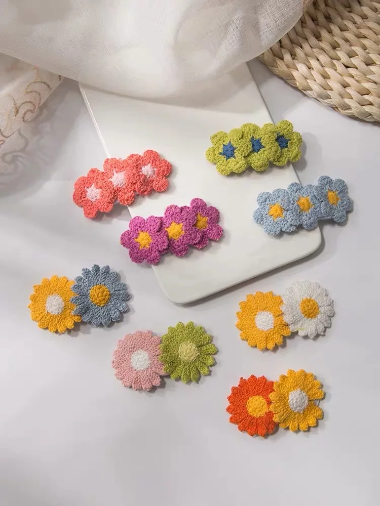 Colorful Daisy Flower Hair Clip Clearance Sale