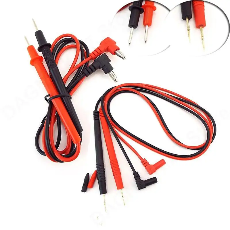 Universal Digital 1000V 10A Thin Tip Needle Multimeter Multi Meter Test Lead Probe Wire Pen Cable Multimeter Tester V27