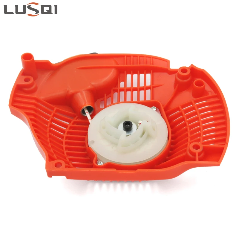 Imagem -05 - Lusqi Chain Saw Recoil Starter Gasolina Motosserra Peças de Reparo do Motor para Husqvarna 445 450 Serra de Corrente Motor de Arranque