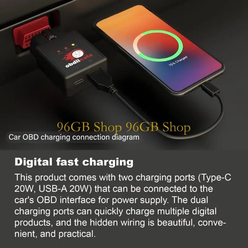 

96GB Fuels Economy Device for Gas and Engines Boosting Power Output and Savings