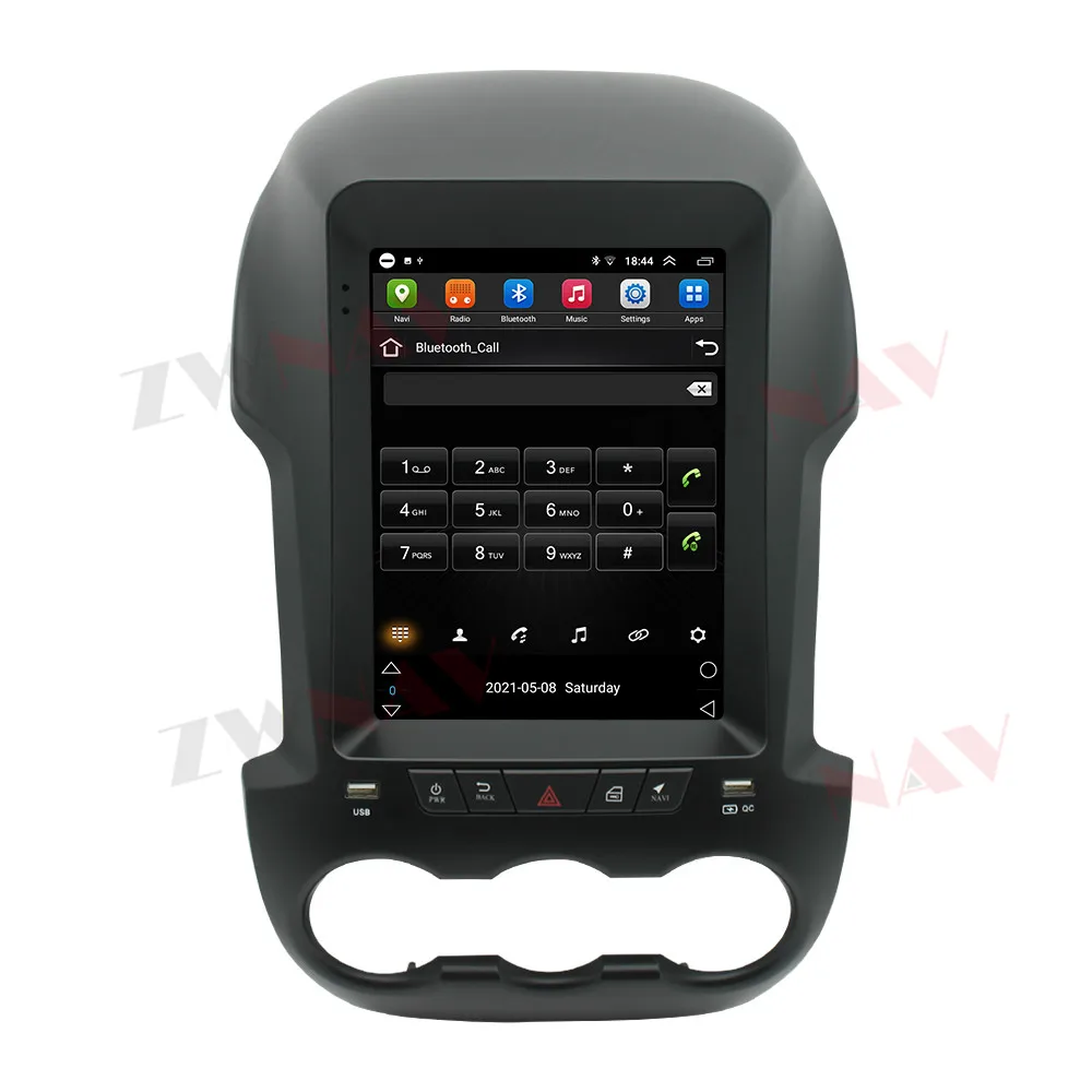 128GB 2din Android Car Radio For Ford Ranger F250 2015-2021 Car Stereo Screen Multimedia Player Head Unit Wireless Carplay