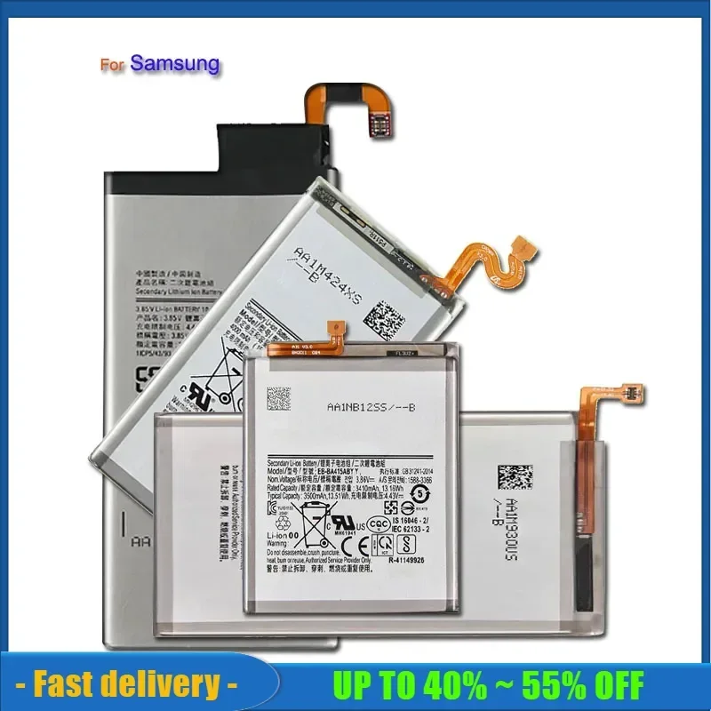 Battery For Samsung Galaxy S S2 S3 S4 S5 S6 S7 S8 S9 S10 5G S10E S20 mini Edge Plus Ultra SM G930F i9300 i9305 G950F G925S i9070