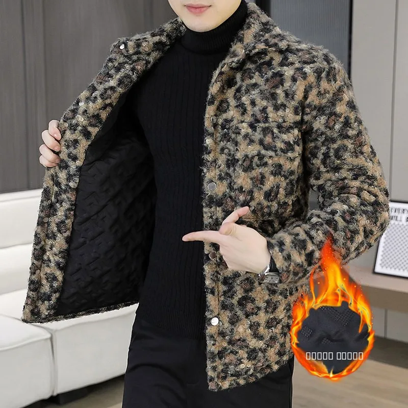 

Мужская модная утепленная куртка из хлопка для осени и зимы, новинка, верхняя одежда из полиэфирного волокна, длинный рукав