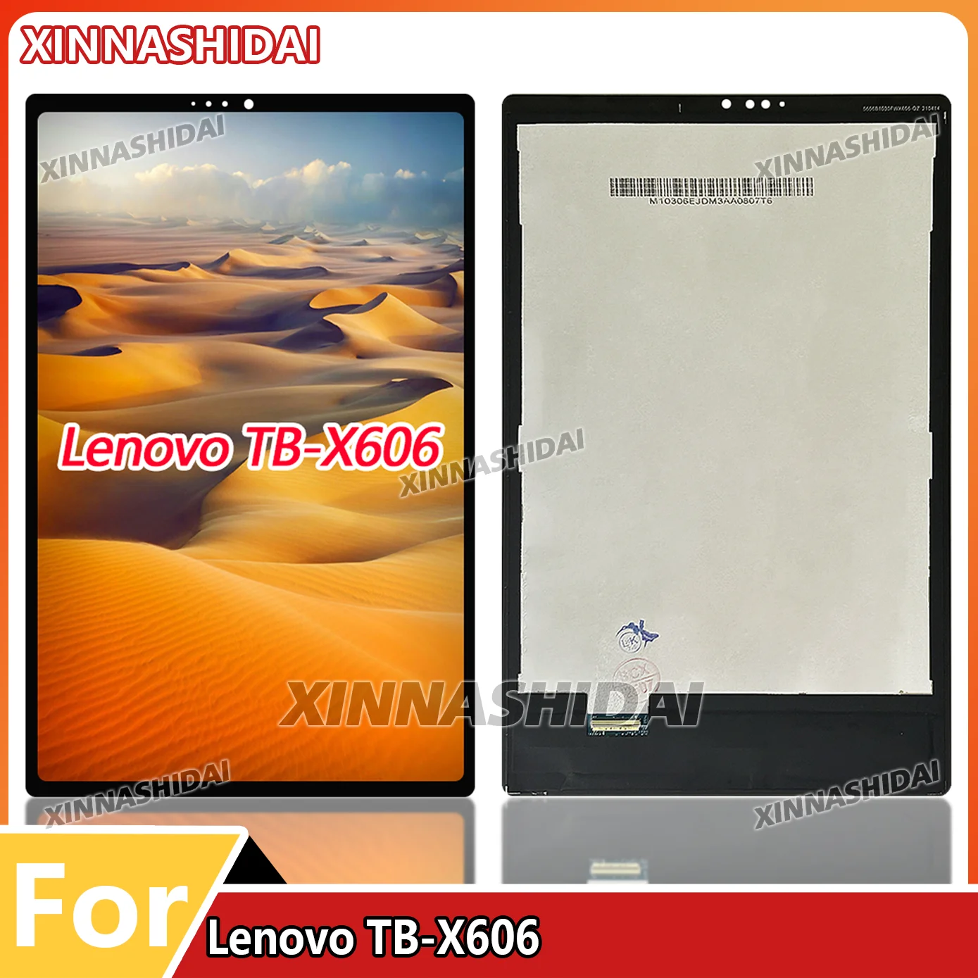 

New Display 10.61″For Lenovo Tab M10 Plus TB-X606F TB-X606X TB-X606 X606 LCD Display Touch Screen Digitizer Assembly Replacement