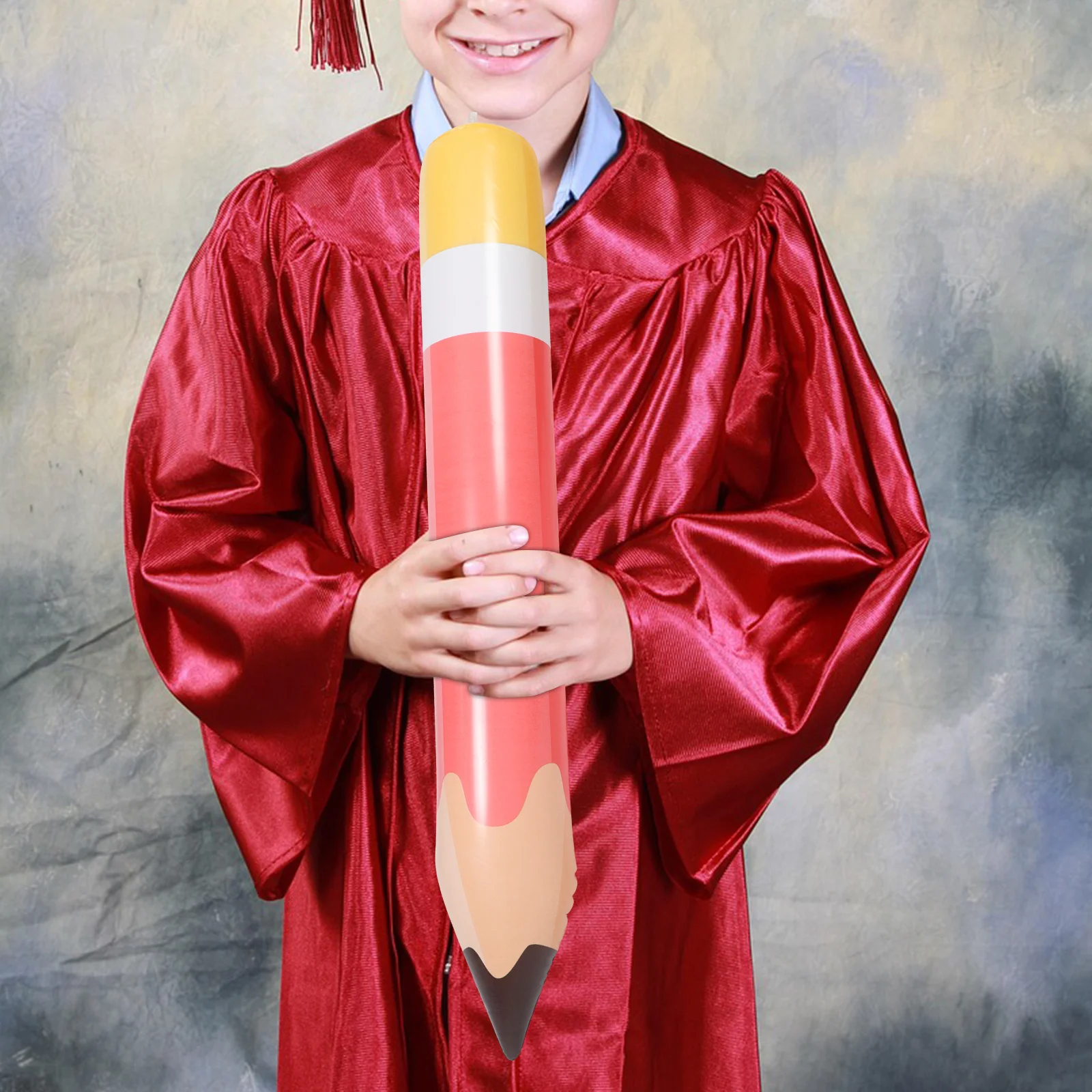 

4Pcs Inflatable Giant Pencil Balloons PVC Blow Up Pencils School Party Classroom Decorations Back to School Graduation Supplies