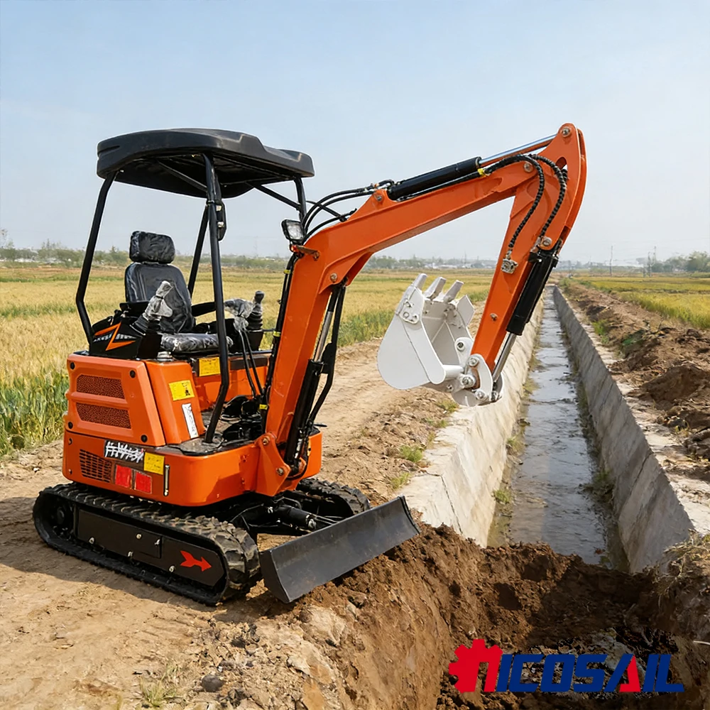 

Hot selling style 2-ton mini excavator compact mini excavator with Kubota engine track hydraulic excavator