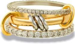 Interlocking Rings, Niche Design, Ins style, Street Hip-Hop Style, Party Banquet Jewelry, Gifts For Friends