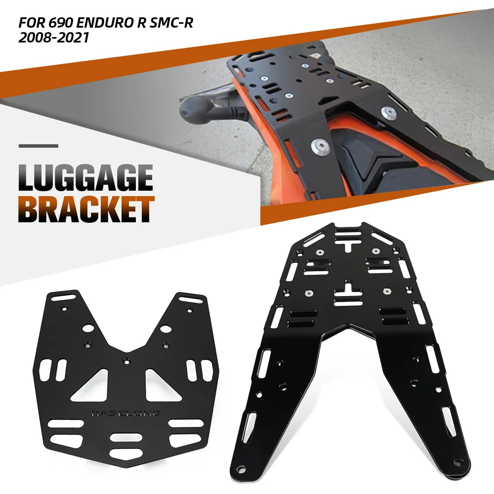 

Кронштейн держателя багажника для KTM 690 ENDURO R/SMC R 2008-2016-2017-2018-2019-2020-2021, задняя багажник, верхняя монтажная пластина корпуса