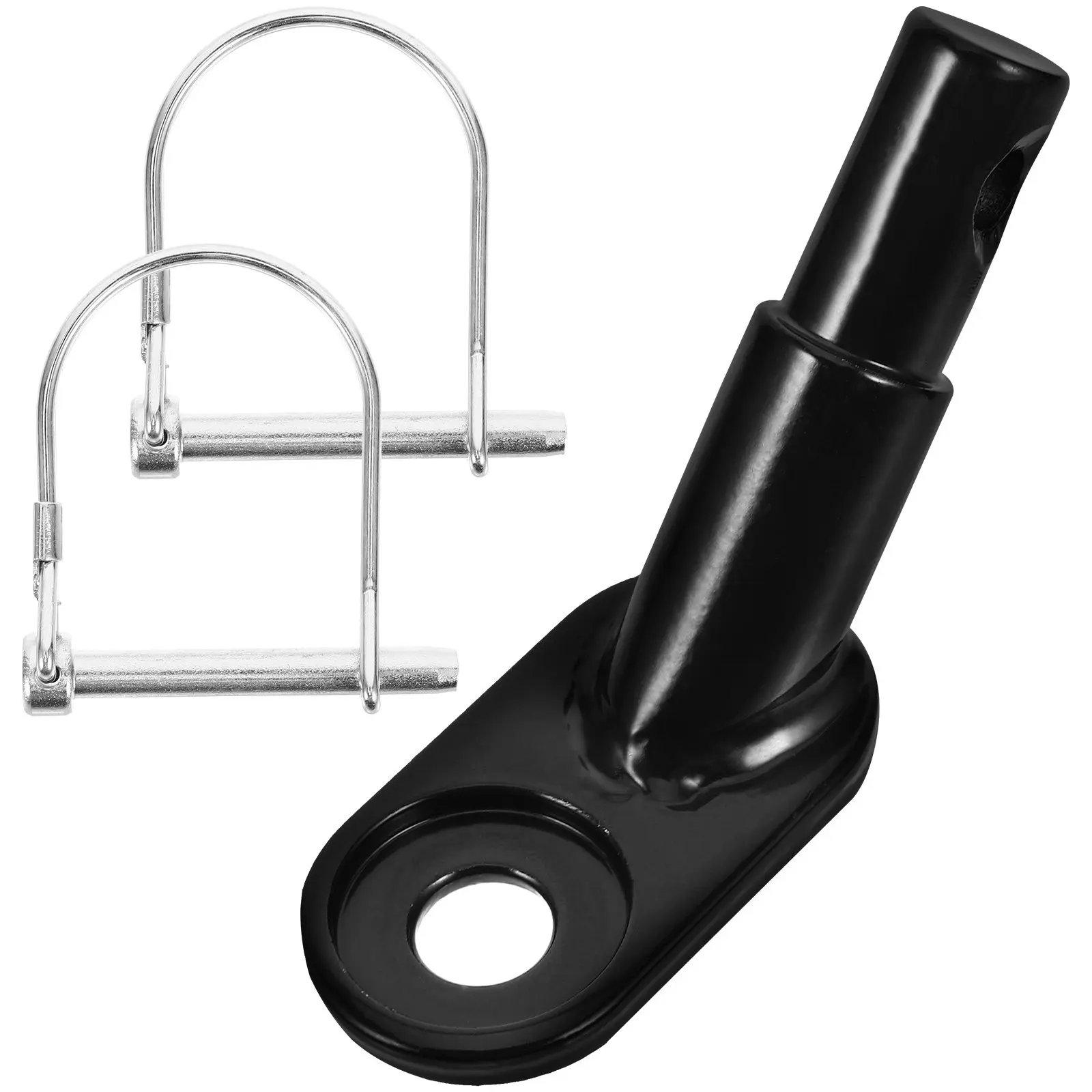 

1Set Bike Trailer Coupler Iron Heavy Duty Durable Hitch Connector for Kids Trailer Bicycle Accessories Cycling Adapter Coupler