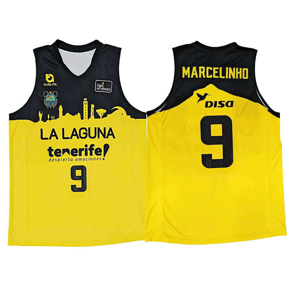 24/25 Spain Basketball Training Jerseys Sports Jerseys Must-have Jerseys For Fans Tenerife City 3D Printed Sports Jerseys