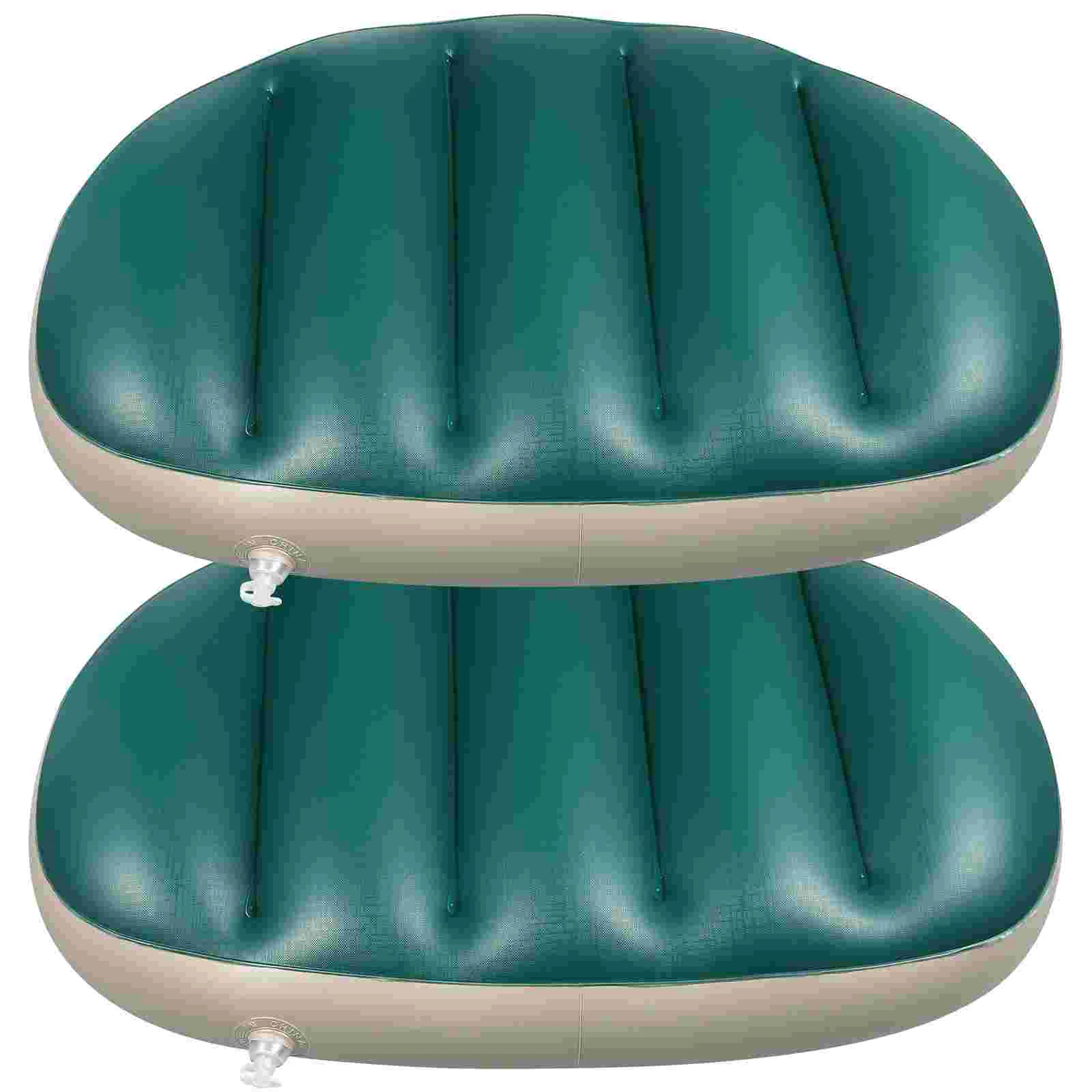 

VORCOOL 2pcs PVC Fishing Chair Seat Pad Fishing Cushion for Fishing Boat (Green) fishing seat pad pvc fishing pad