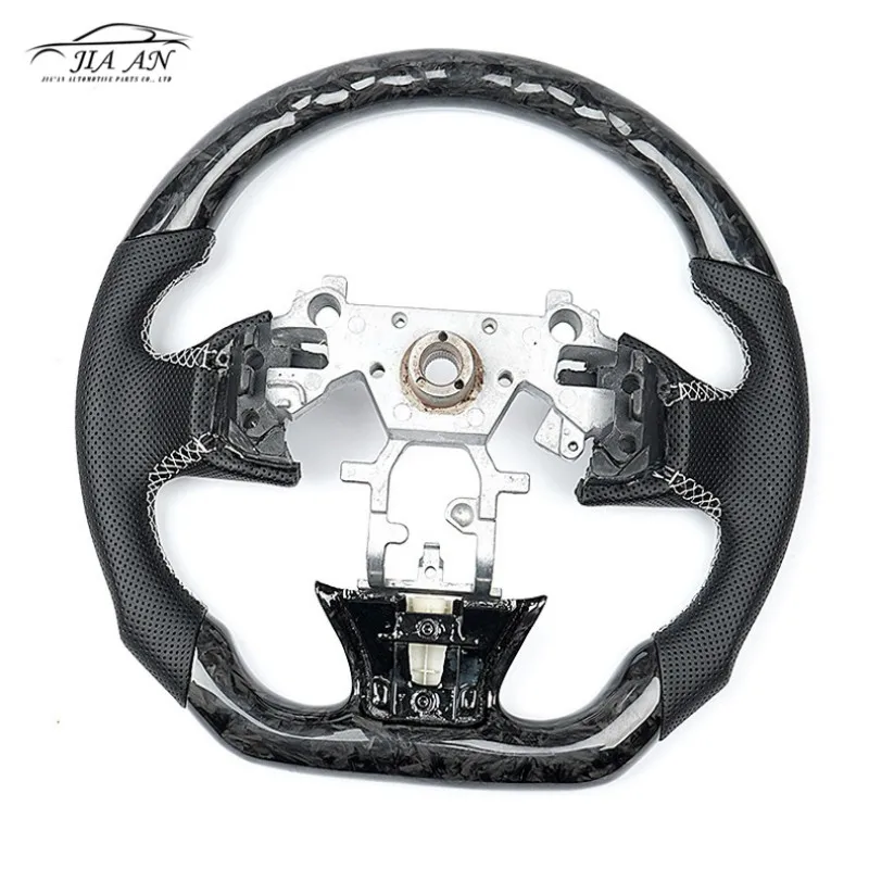 Car Steering Wheel For Q50 Infiniti Q50s Lenkrad Exhasut Led Racing Forged  Carbon Fiber Steering Wheel