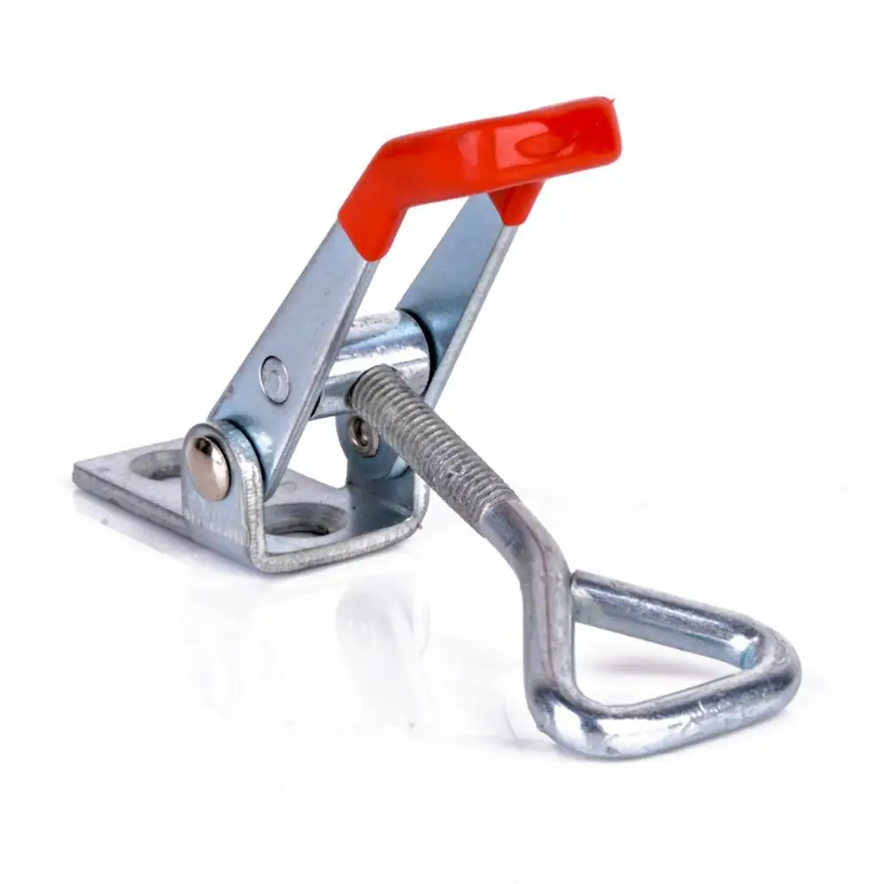 Morsetto a levetta orizzontale 150Kg morsetti a levetta verticale a sgancio rapido morsetti per strumenti a Clip manuale per accessori per la lavorazione del legno per impieghi gravosi