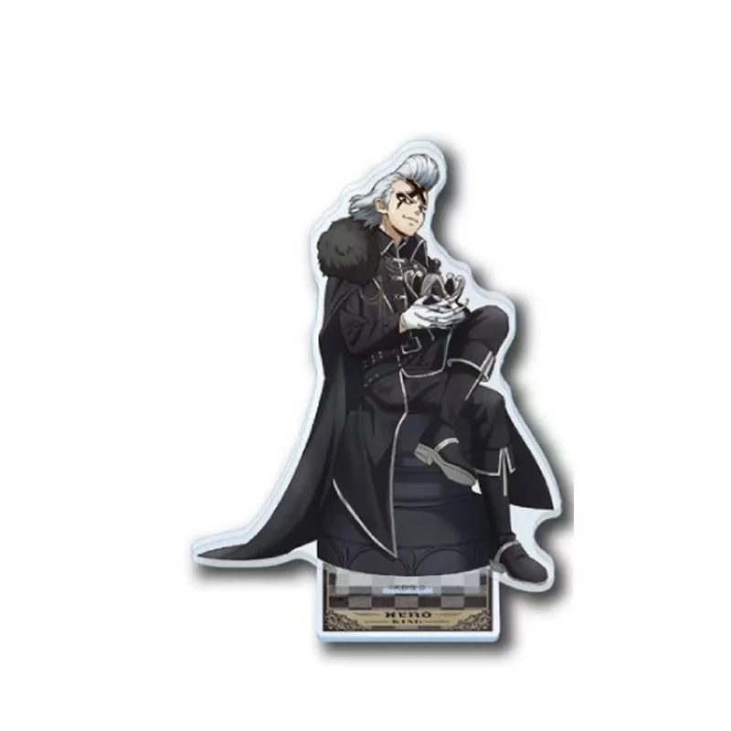 أنيمي حجر الشطرنج سلسلة الأجهزة الطرفية زينو هيوستن وينغفيلد الشكل الاكريليك حامل ستانلي سنايدر الدائمة لوحة اللعب هدية الشتاء