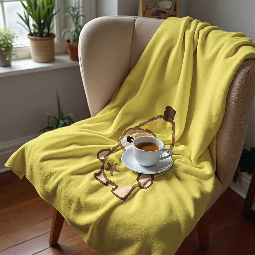 Banana Cat Cutie Lightweight Microfiber Soft Christmas Fleece Blanket Warm Cozy Throw for Bed Sofa Office Travel All Season view 4