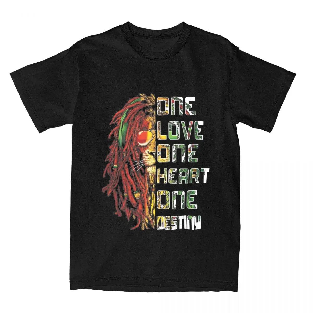 Musician Bob Marleyed T Shirt Summer One Love Reggae Movie Classic T Shirts Cotton Tshirt For Adult Short-Sleeve Design Tops