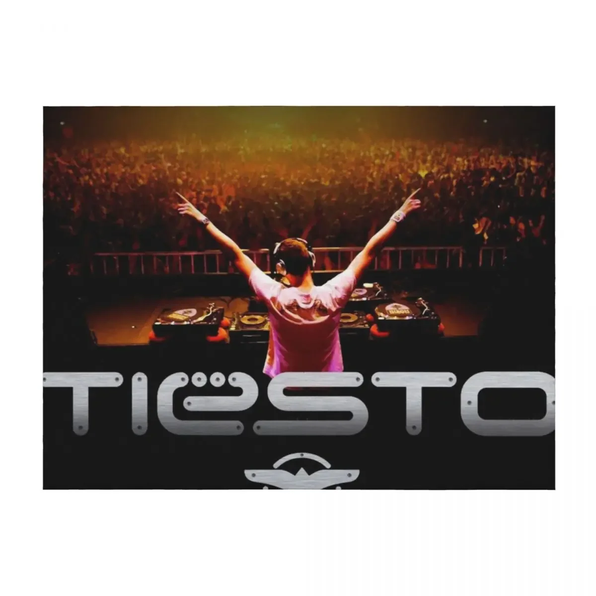 

Tiesto Throw Blanket Vintage halloween Multi-Purpose Polar Blankets