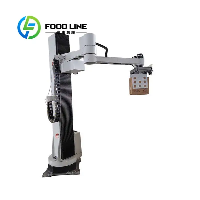 Robotic Palletizer For Sale Automatic Palletizing Robot With Stable Stacking For Carton And Sack In Factory Line lower cost
