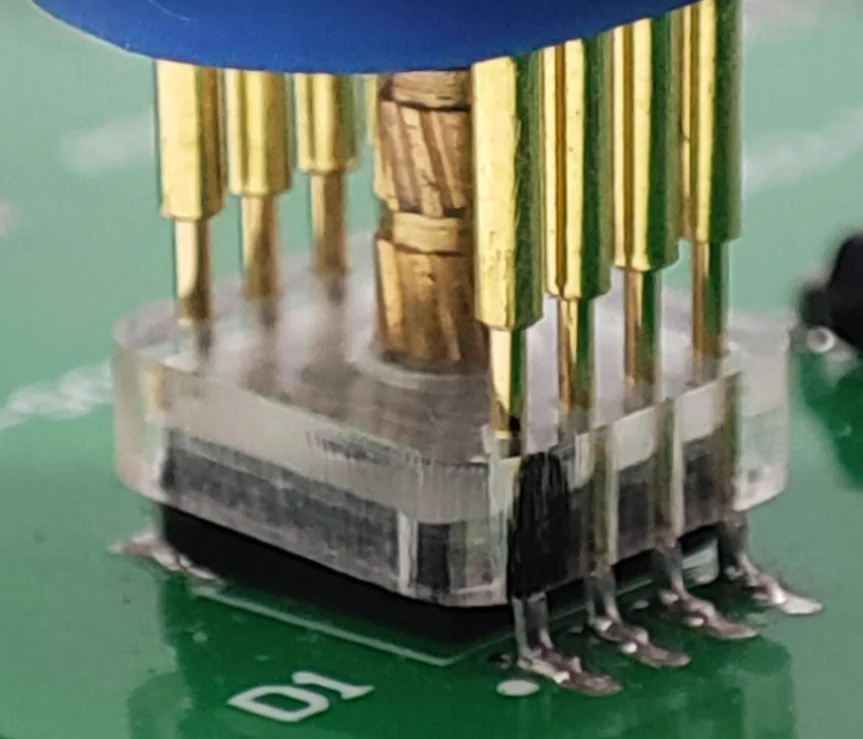 Imagem -04 - Ultra Long Spring Clip Burning Needle Queimando Cabo de Escrita Baixar Cabo sem Chip de Desmontagem Mãos Livres 1pc