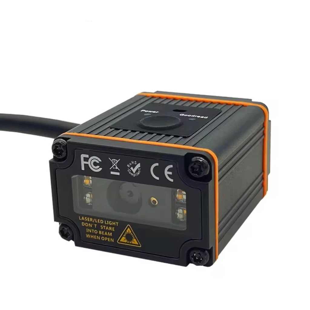 2D 1.3-megapixel Fixed Two-dimensional Code Reader 200mm Reading Distance HV0130-2BC for Industrial Automation