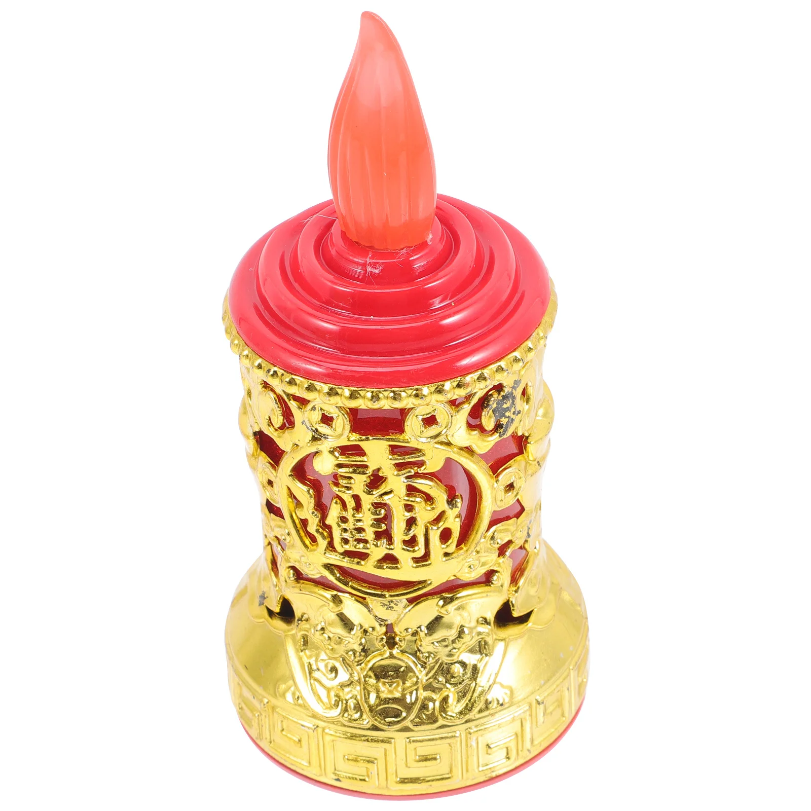 محاكاة عديمة اللهب LED ضوء قابلة لإعادة الاستخدام مصباح إلكتروني للديكور حفلة عيد ميلاد حديقة ديكور العبادة