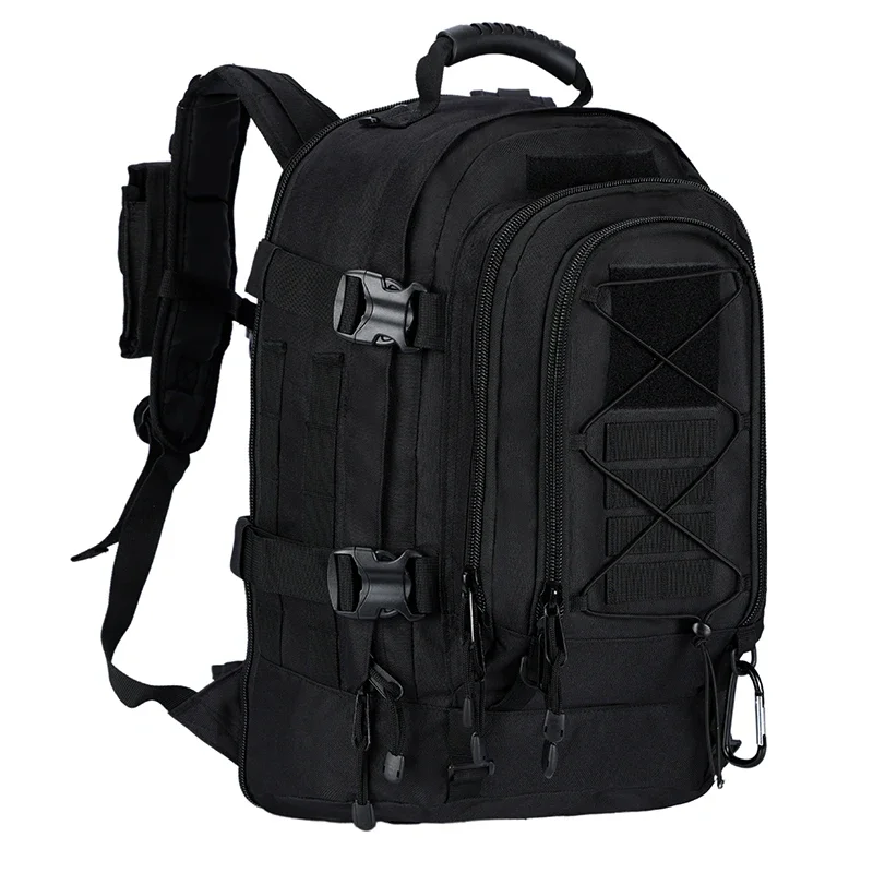 60L Militärischer taktischer Rucksack, Armee-Molle-Angriffsrucksack, Outdoor-Reisen, Wanderrucksäcke, Camping, Jagd, Mochila für Herren – Detail 2