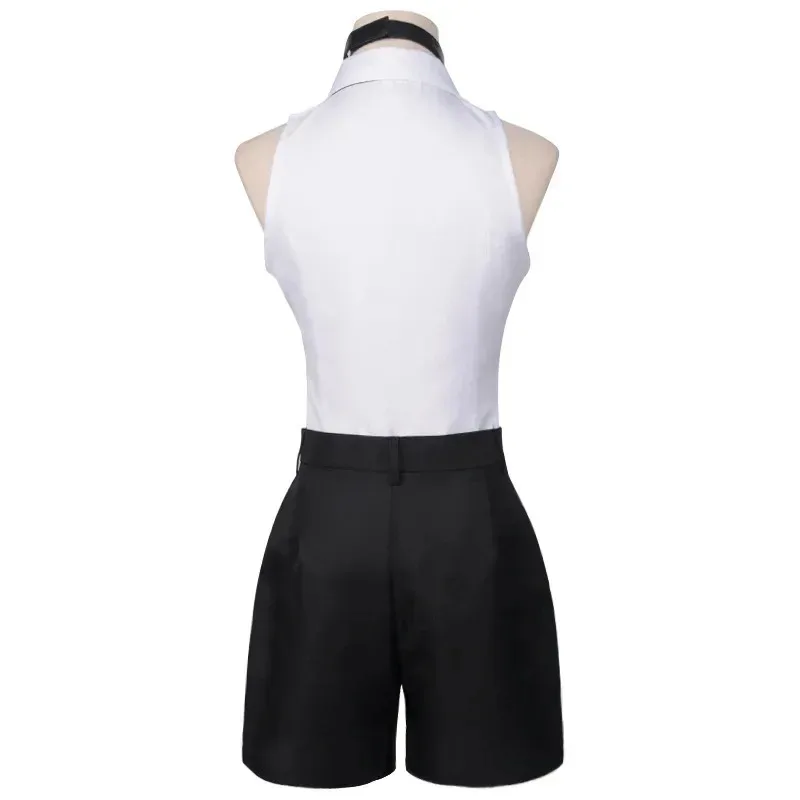 Sisi 2233Kostum Anime Motosserra Homem Reze Cosplay Uniforme Conjunto Colar Peruca Halloween Carnaval Vestido de Festa Menina