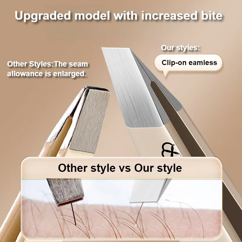 CMGF-High Precision Eyebrow Clip set, Eyebrow Hair Clip, Small Tweezer Eyebrow Trimming Clip Plucking Pliers, False Eyelash Clip