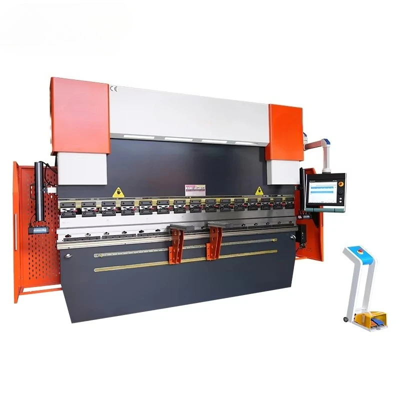 Metal Bending Machine 80T 3d Servo CNC Delem Electric Hydraulic Press Brake Suitable for The Construction Industry