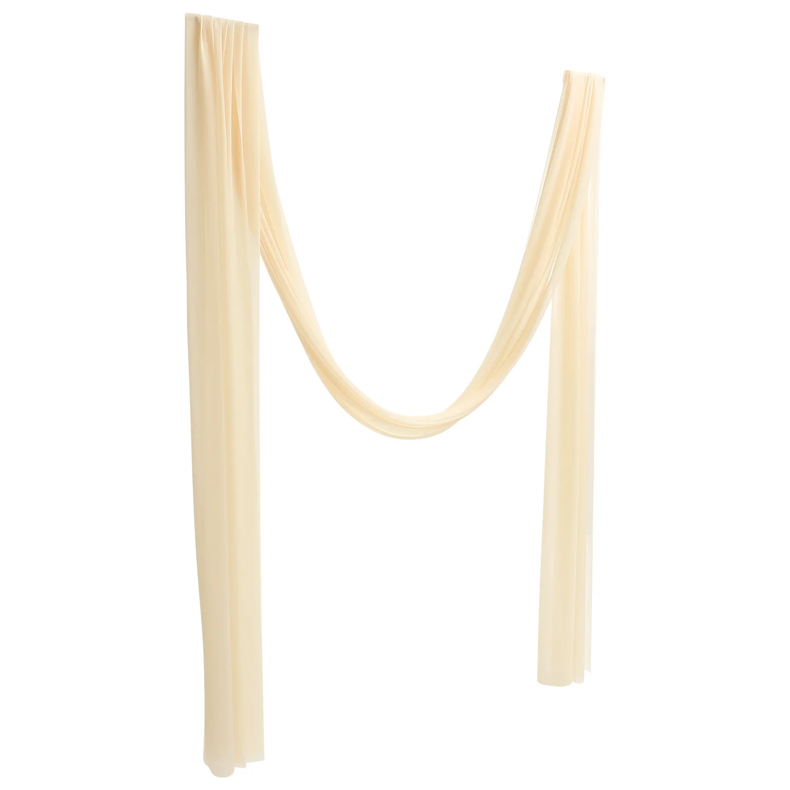 

Wedding Arch Draping Fabric Sheer Backdrop Curtain for Wedding Ceremony Arch Drapery Ceiling Decoration Sheer Backdrop