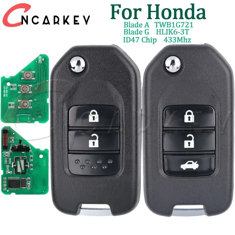 

Фонарь для Honda Civic City, фонарь, фонарь, Accord Jazz Vezel 433Mhz ID47, чип FCC:TWB1G721/фонарь A / G