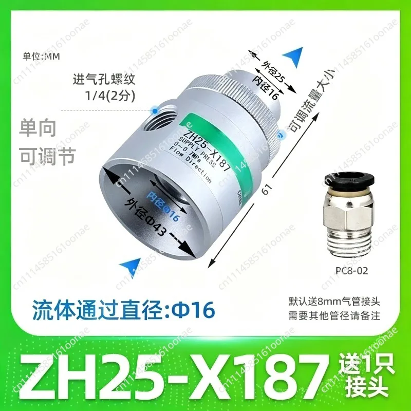 ZH air amplifier pneumatic conveyor vacuum generator pneumatic feeding machine suction feeder particle conveyor