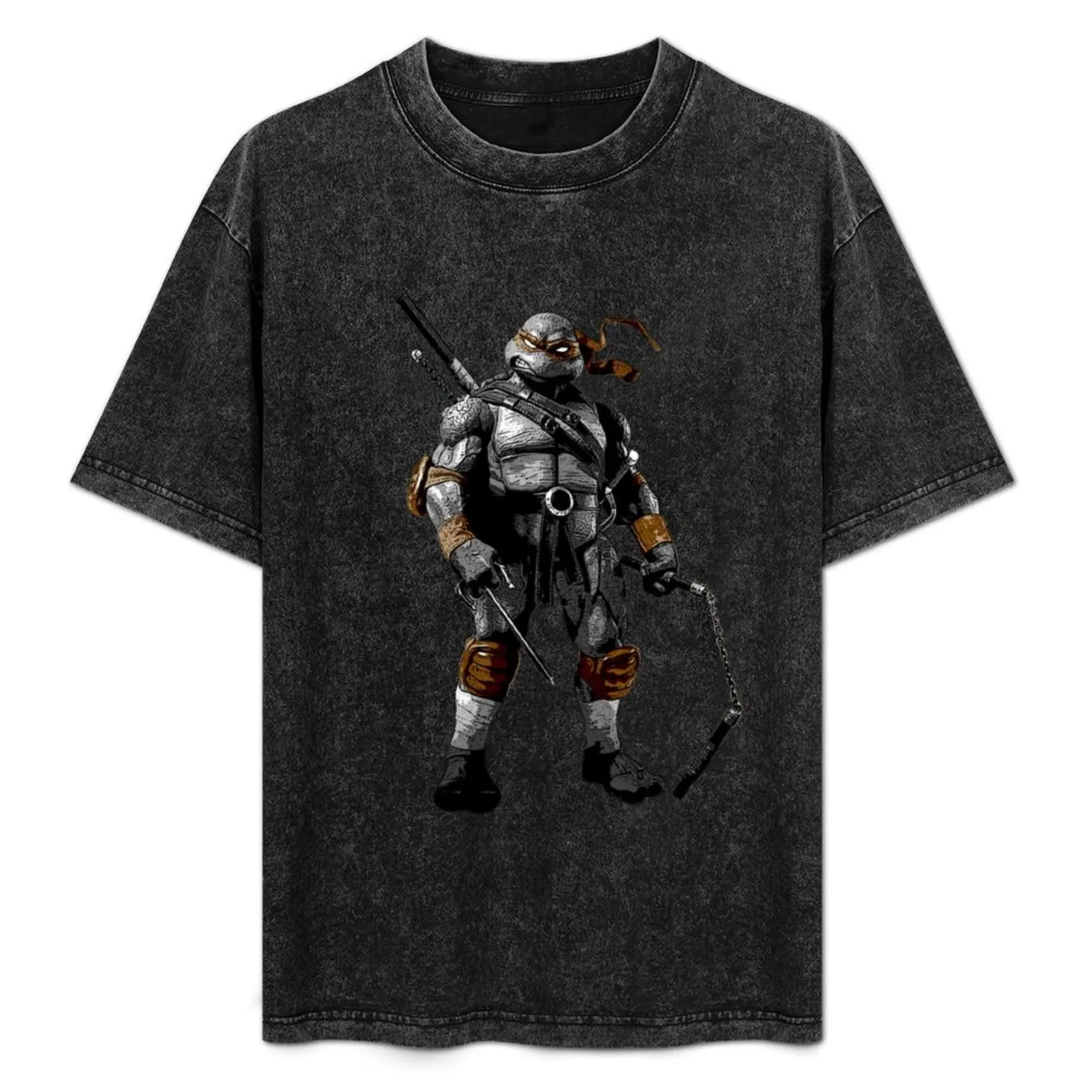 

The Last Ronin - Michelangelo's Vengeance T-Shirt Casual Everyday Wear T-Shirt