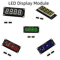 0.56 Inch 4 Digit LED Digital Tube Module TM1637 Controller Seamless Series Connection Digital Display Module