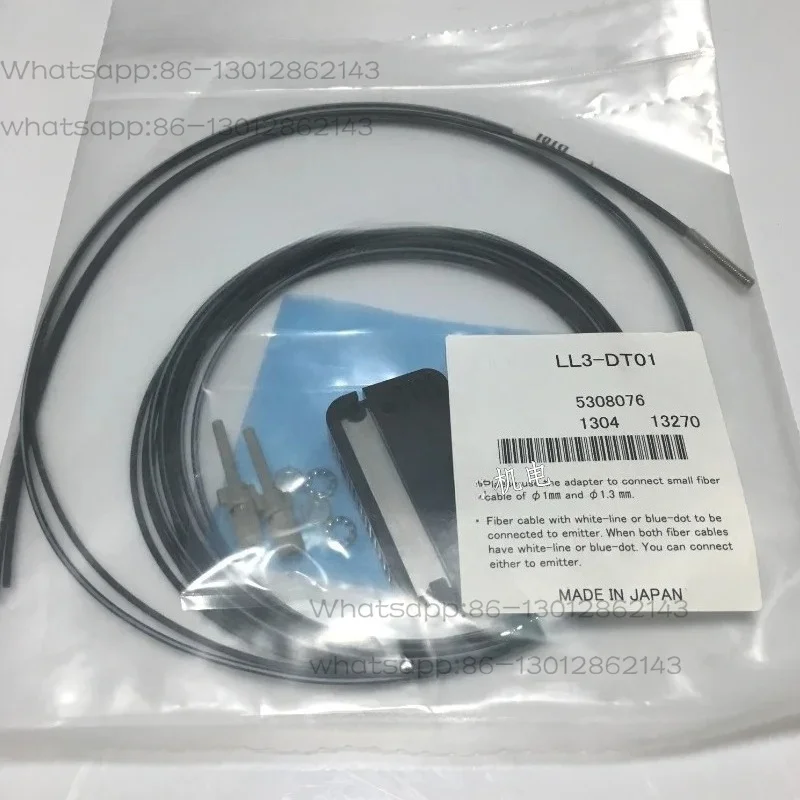 LL3-DT01 Diffuse Reflective Fiber Optic Sensor, Industrial Photoelectric Fiber Sensor for Automation Equipment