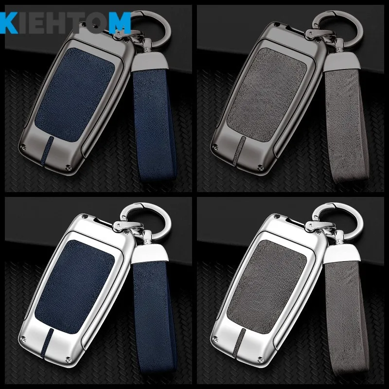 Car High-End Key Cover Use Fo Rolls-Royce Cullinan Phantom Ghost Wraith Dawn Key Case Shell Buckle