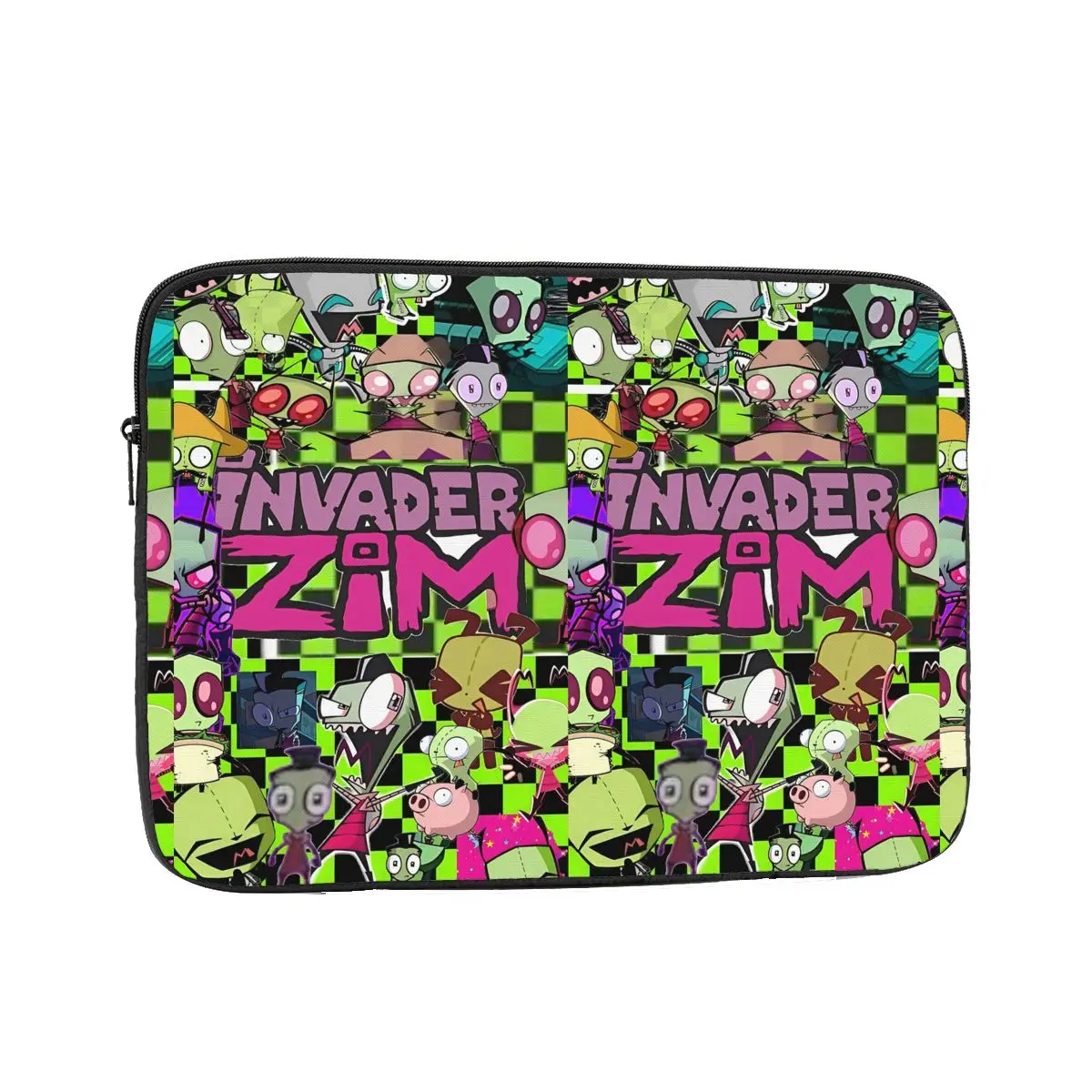 

Противоударный чехол 12, 13, 15, 17 дюймов Kawaii Invader Zim, сумка для ноутбука, сумка для ноутбука, чехол