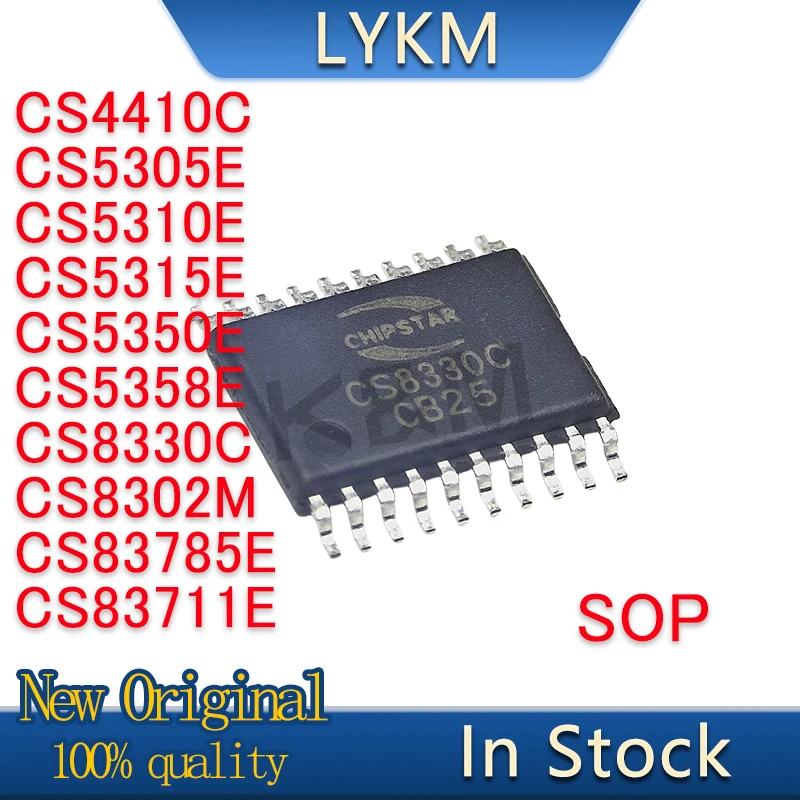 5/PCS New Original CS5305E CS5310E CS83711E CS5315E CS83785E CS8302M CS4410C CS8330C CS5350E CS5358E SOP chip In Stock