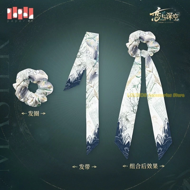 Juego amor y espacio profundo Xavier Zayne Sylus Rafayel lindo anillo para el pelo creativo banda para el pelo sombreros Cosplay disfraz tocado Accesorios