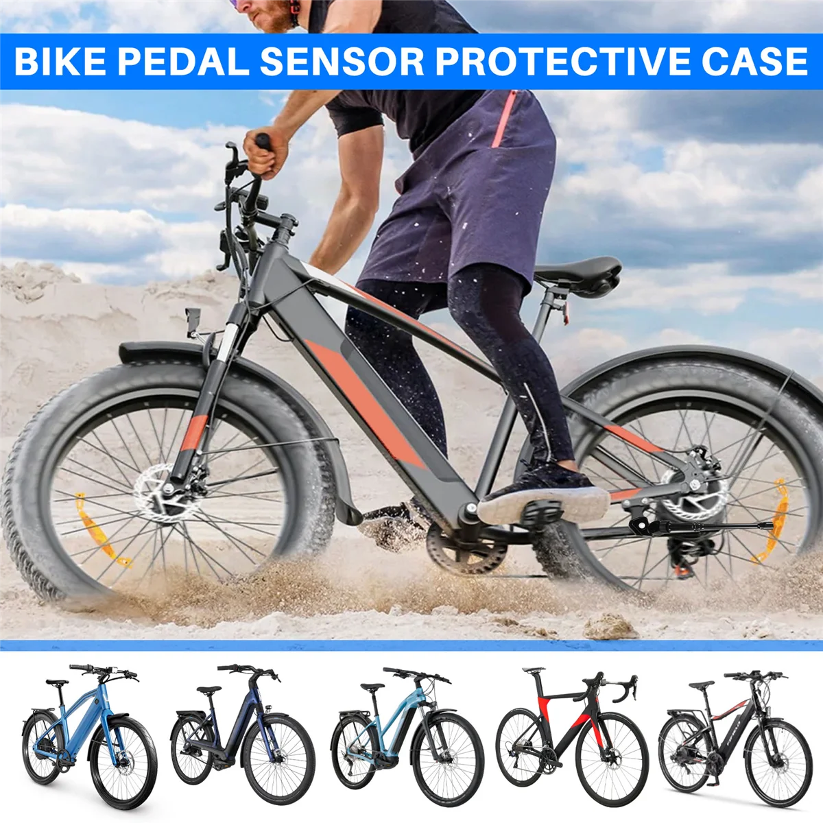 【B12B】Bike Gel Skin… - image