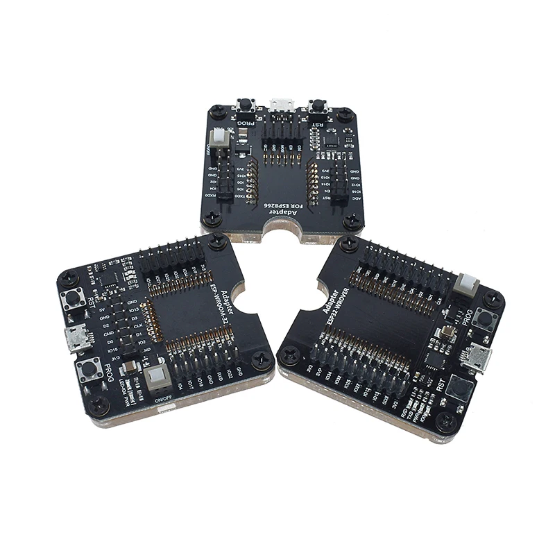 固定設置ツール,ボード,ダウンローダー,esp8266,esp32,ESP-WROOM-32,esp32,ESP-12F, ESP-07S, ESP-12S用