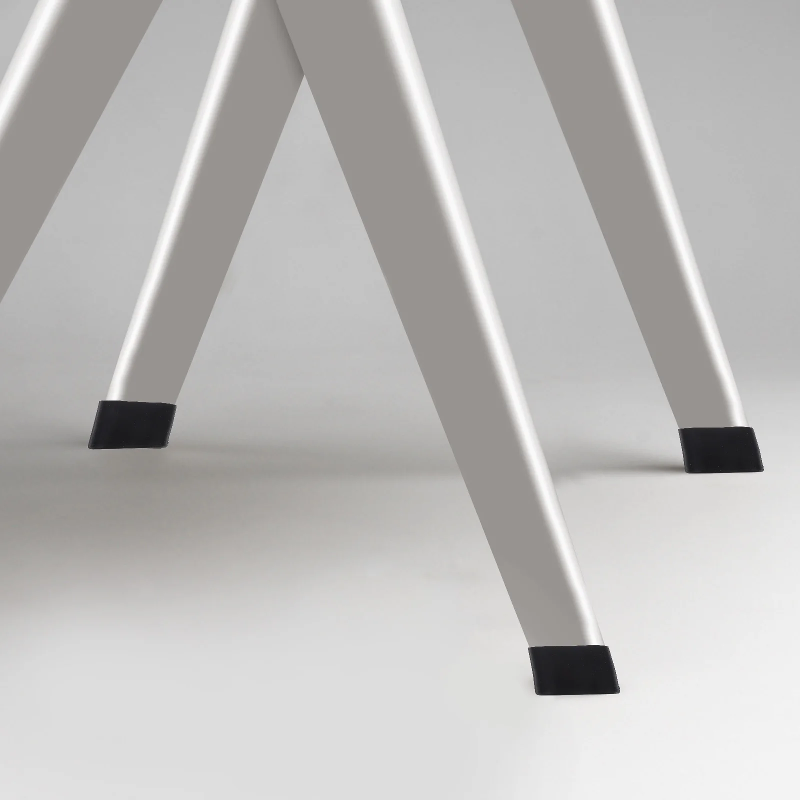 

16Pcs Black Furniture Leg Caps PVC Chair Glides Non-Slip for Desk Stool Bed Frame Scratch Resistant Home Office Use