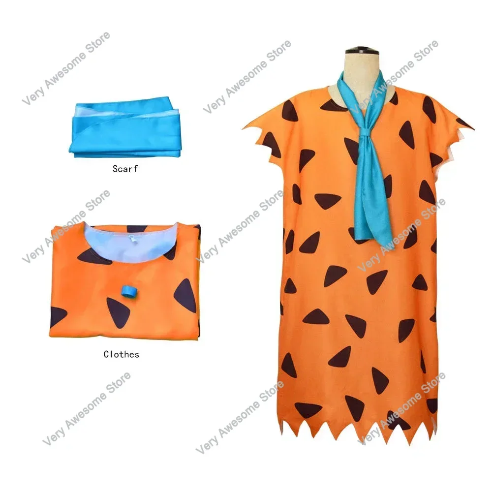 الكبار البدائية وحشية زي فيلم فريد فلينستونز حجر العصر الهندي تأثيري هالوين كرنفال نفخ عصا كبيرة #6