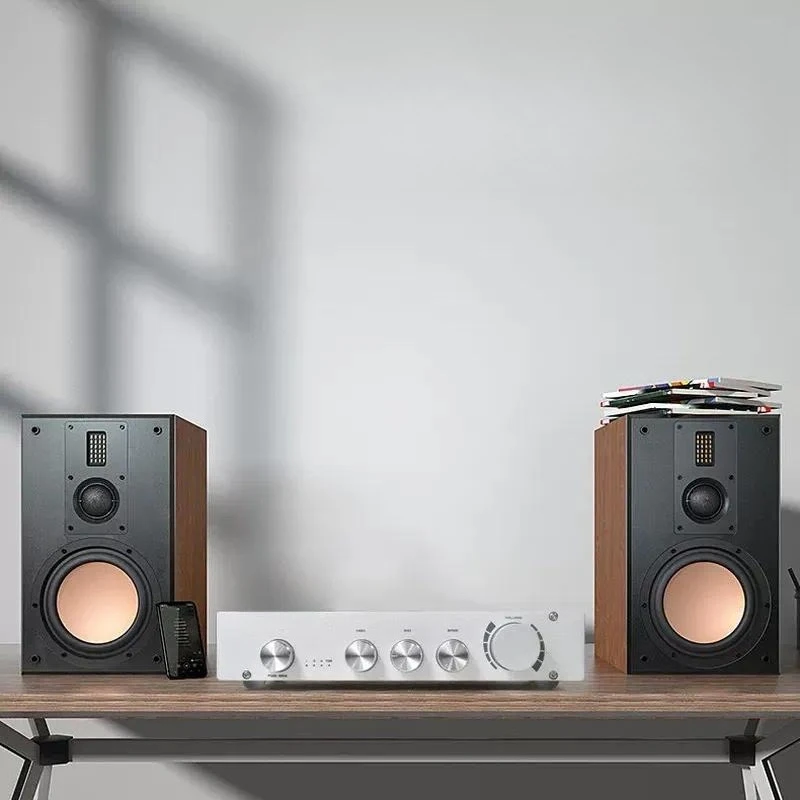 Pure Class A Preamplifier L1B, Bluetooth 5.0 Pre-Amp with Treble Mid Bass Tone Adjustment HiFi Audio Preamp