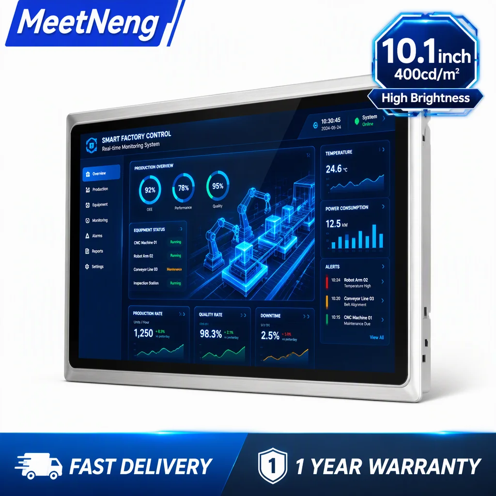 Intel Core i5 Industrial Panel PC 17 Inch Touch Screen Computer 7th Gen i5 8GB 128GB Panel Mount VGA USB Interface