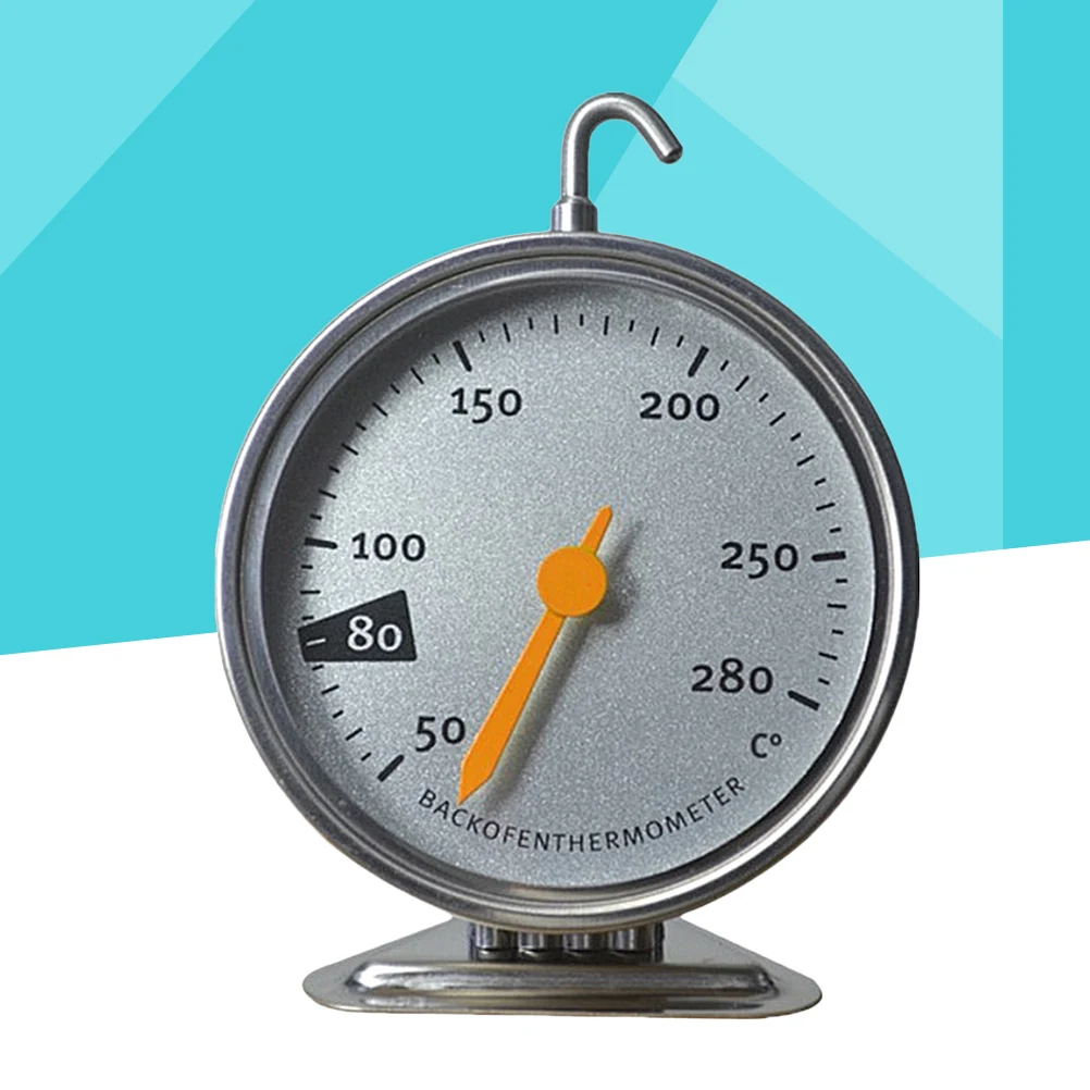 

Baking Thermometer Kitchen Temperature Gauge Cooking Tool Oven Meat Food Dedicated Hangable Household Small Lightweight