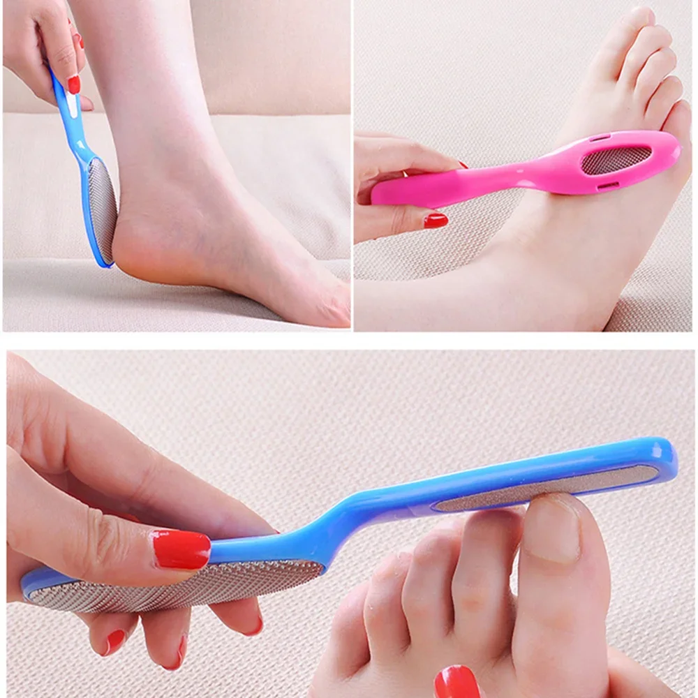 Hand Foot File Exfoliating Scrub Rub Board Dead Skin Removal Calluses Remover Feet Files Pedicure Foot Care Tools Random Color