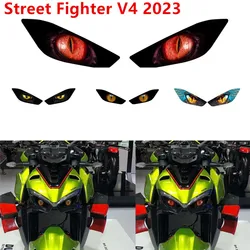 Motorcycle Headlight Sticker For Ducati Streetfighter V4 V4S 2023 2024 V4  Head Light Pegatinas Guard Head Light Protection