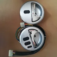 Durable-1 par de elevadores de vidrio para ventana eléctrica, conjunto de interruptor de manija de puerta interior para Zotye 5008 T200, botones de ventana delantera izquierda + derecha