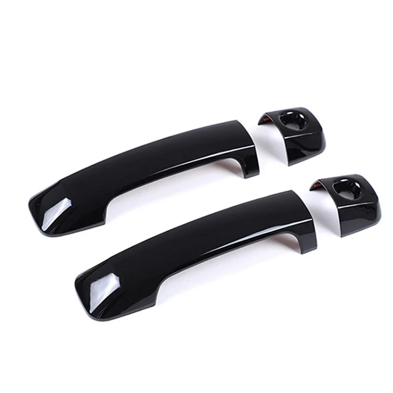 

OB-2Pcs Car Exterior Door Handle Cover Trim For TOYOTA 2007-2014 FJ CRUISER